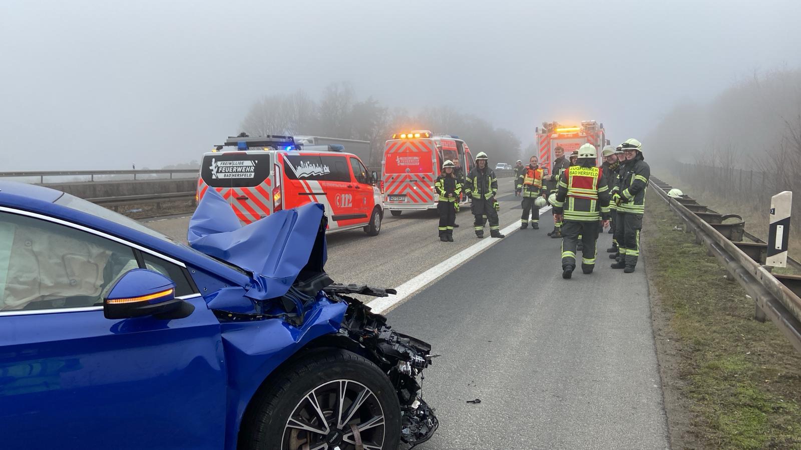 Unfall A7 Bad Hersfeld Heute
